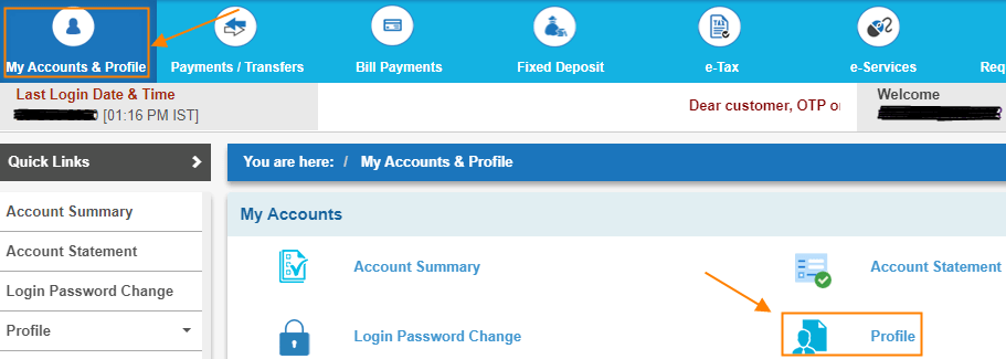 how to know sbi bank account holder name