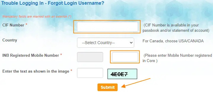 How to Reset SBI Internet Banking User Name
