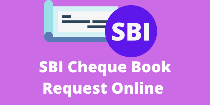 SBI Cheque Book Request Online
