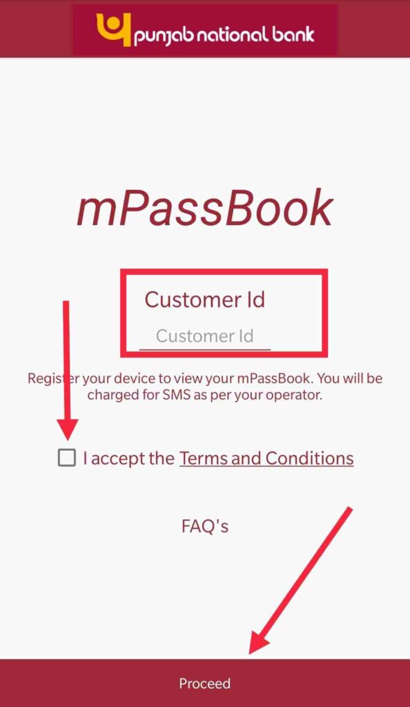 How to Get PNB Account statement through mPassBook App