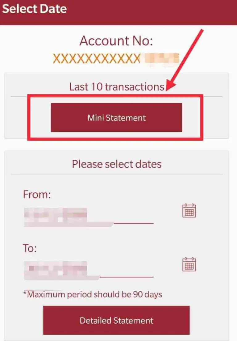 how to check pnb account mini statement