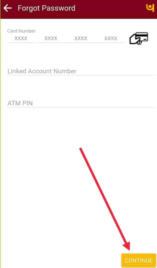 Steps to Reset the Login and Transaction Password in PNB Through PNB Mobile App