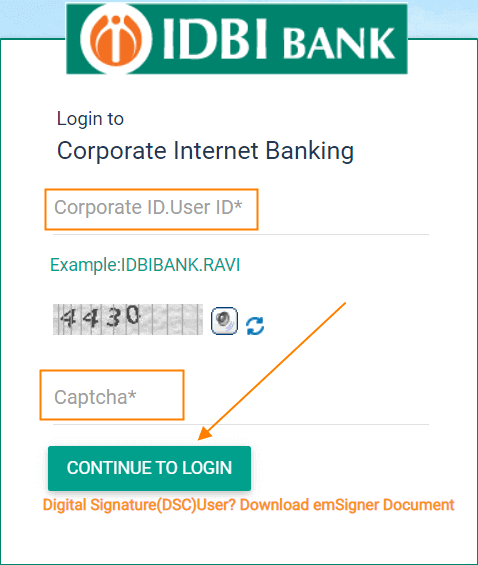 How to Login into IDBI Net Banking Account