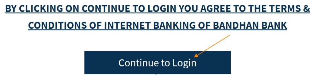 How to Reset Password in Bandhan Bank Net Banking