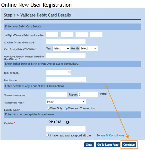 Vijaya Bank Net Banking Registration Step by Step