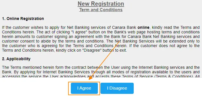Syndicate Bank Net Banking Registration Online