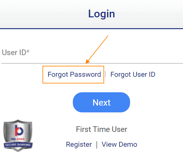 Forgot RBL Net Banking Password? How to Reset?