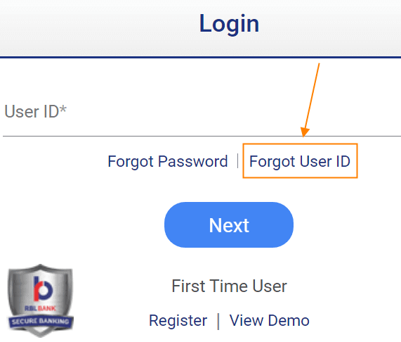 Forgot RBL Net Banking User ID? How to Know?