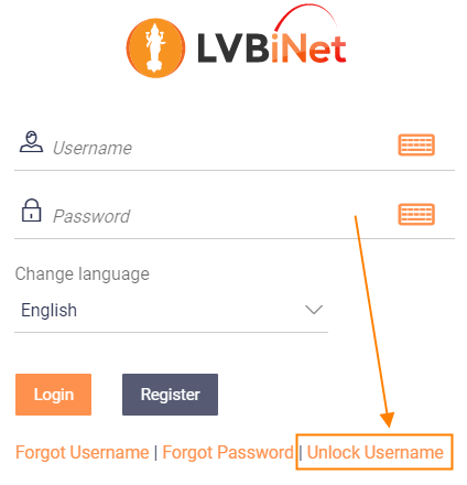 How to Unlock LVB Net Banking User Name?