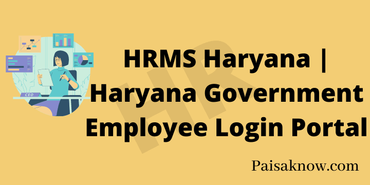HRMS Haryana Haryana Government Employee Login Portal