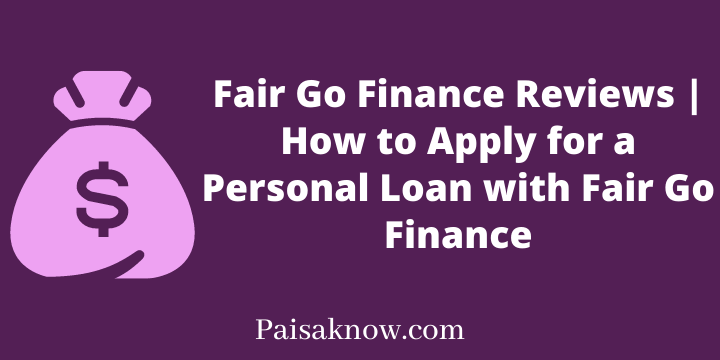 Fair Go Finance Reviews How to Apply for a Personal Loan with Fair Go Finance